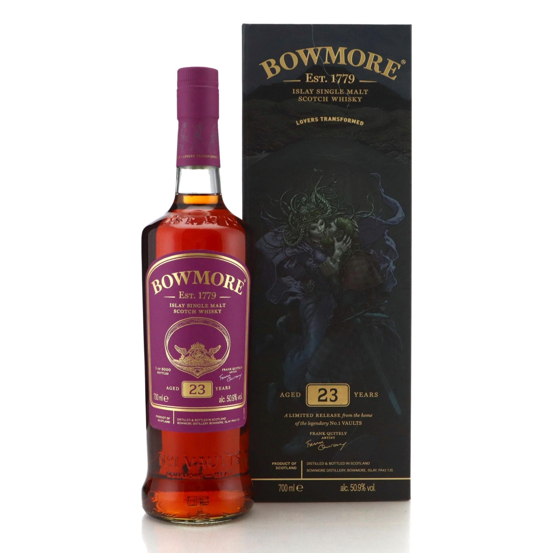 Image for Bowmore Lovers Transformed 23 Year Old - Frank Quitely