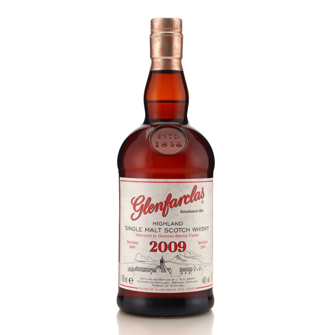 Image for Glenfarclas 2009 Oloroso Sherry Casks / Whisky.de Clubflasche