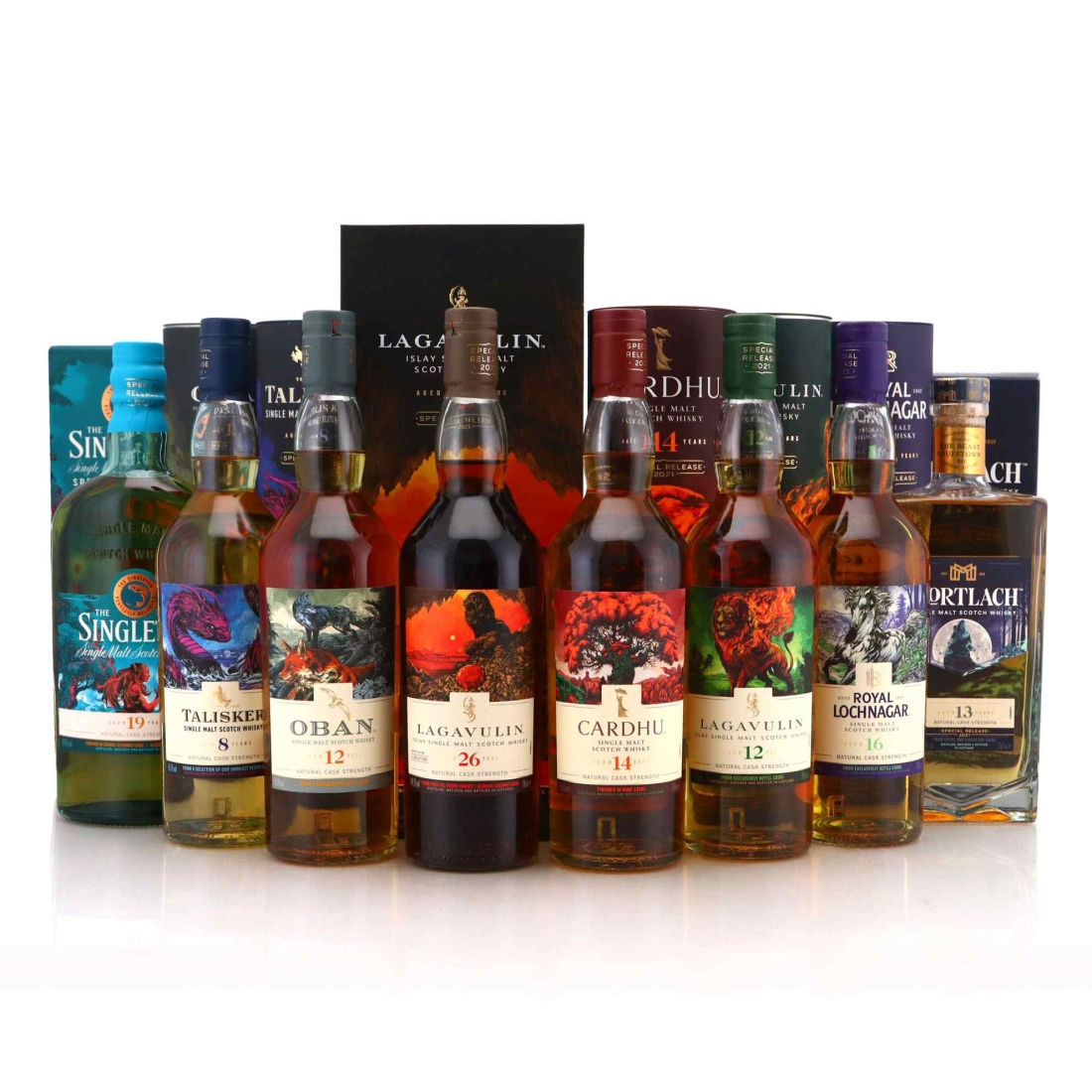 Image for Diageo Special Releases 2021: Legends Untold 8 x 70cl