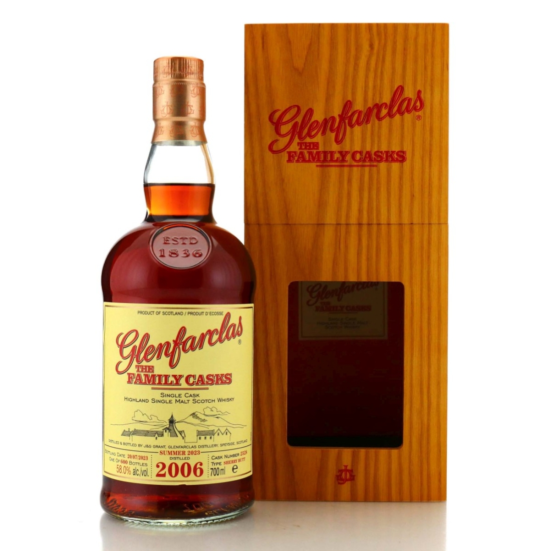 Image for Glenfarclas 2006 Family Casks Summer 2023