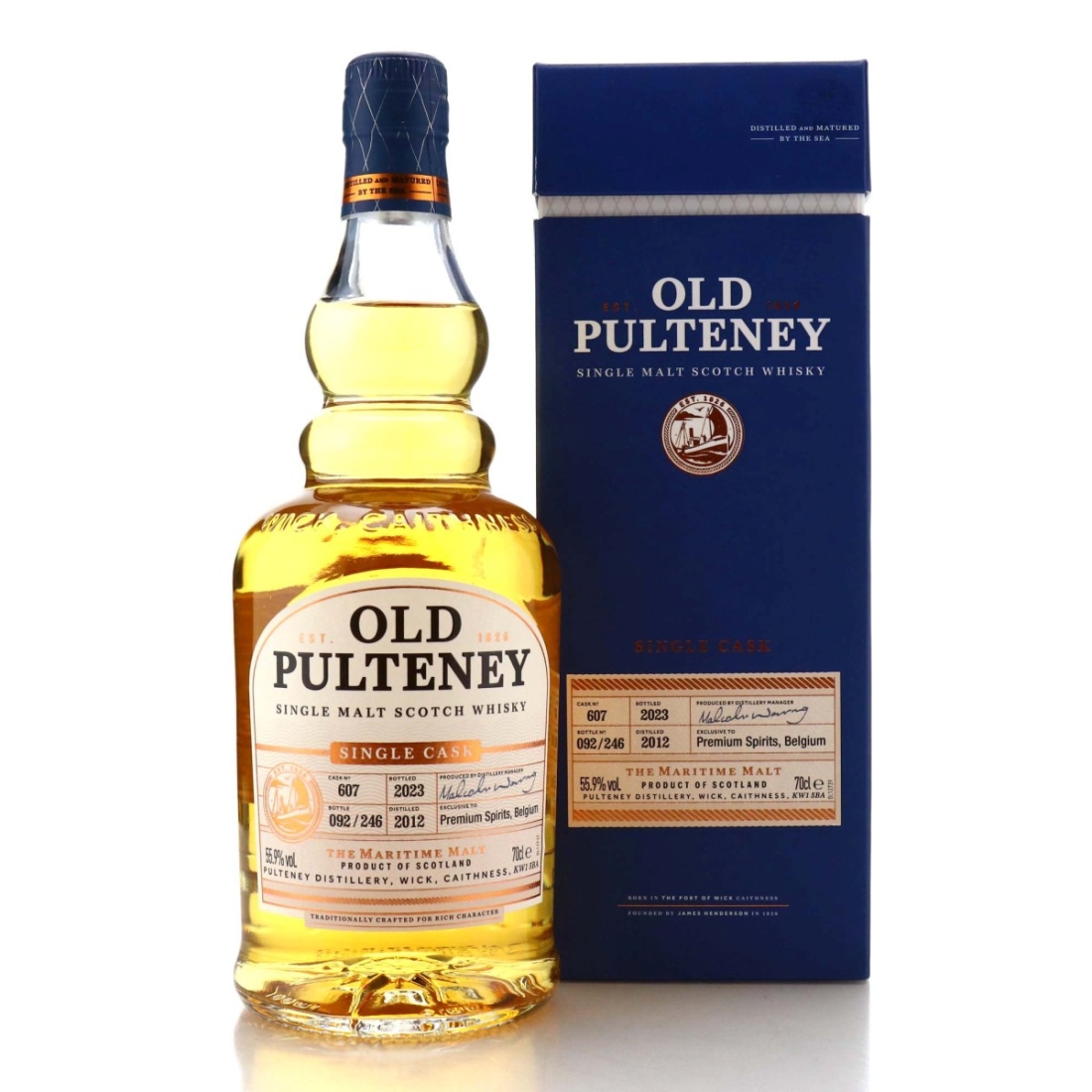 Image for Old Pulteney 2012 Single Cask 