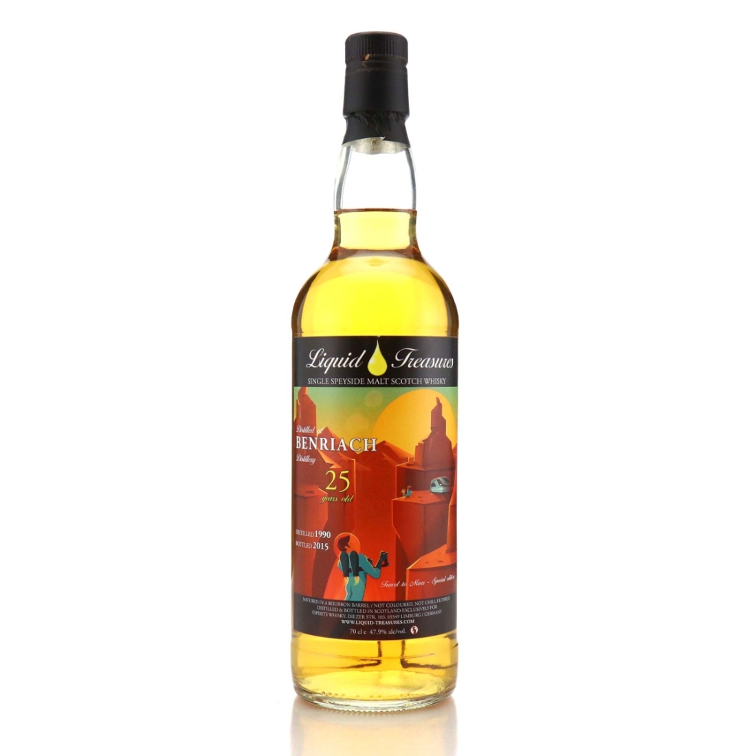 Image for Benriach 1990 Liquid Treasures 25 Year Old