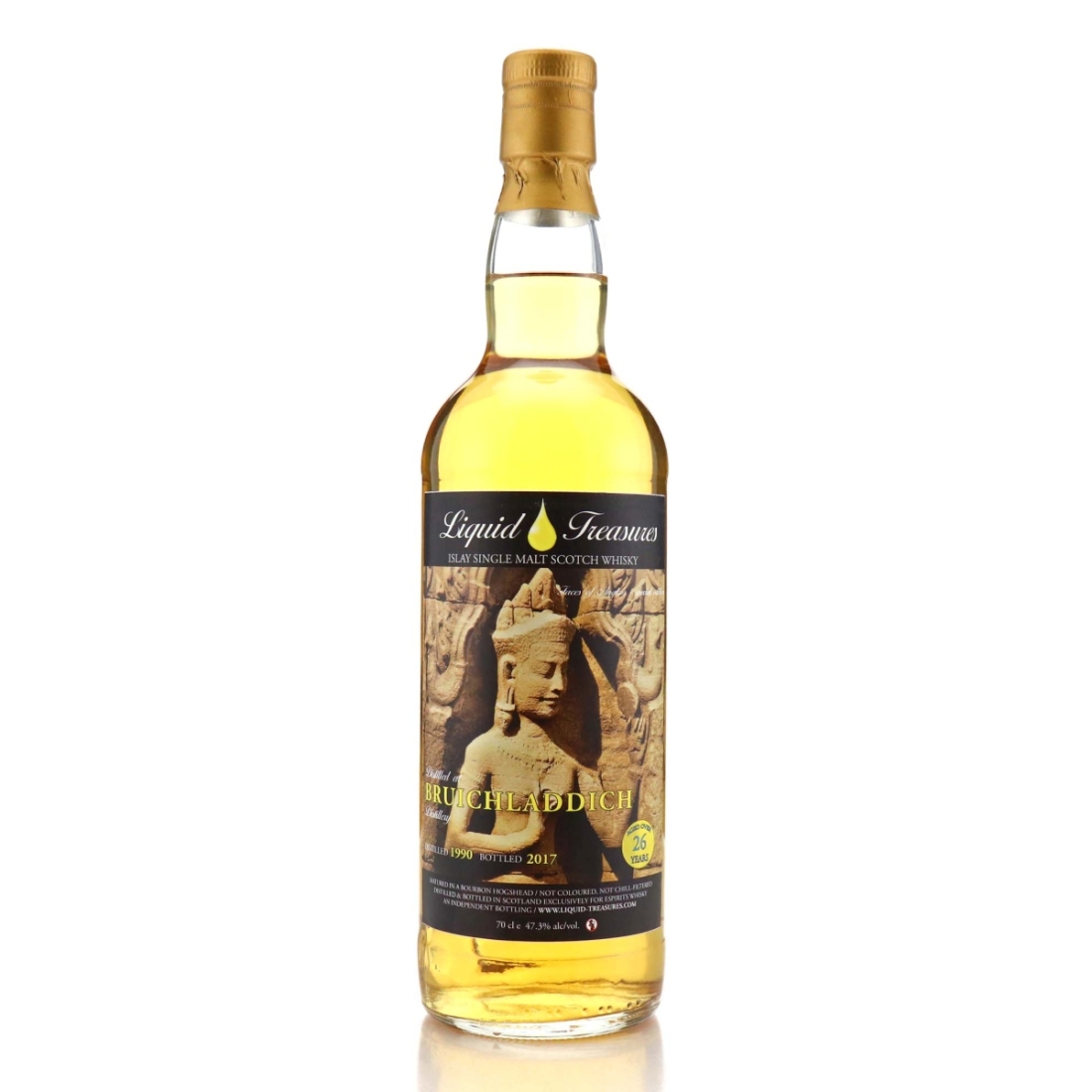 Image for Bruichladdich 1990 Liquid Treasures 26 Year Old