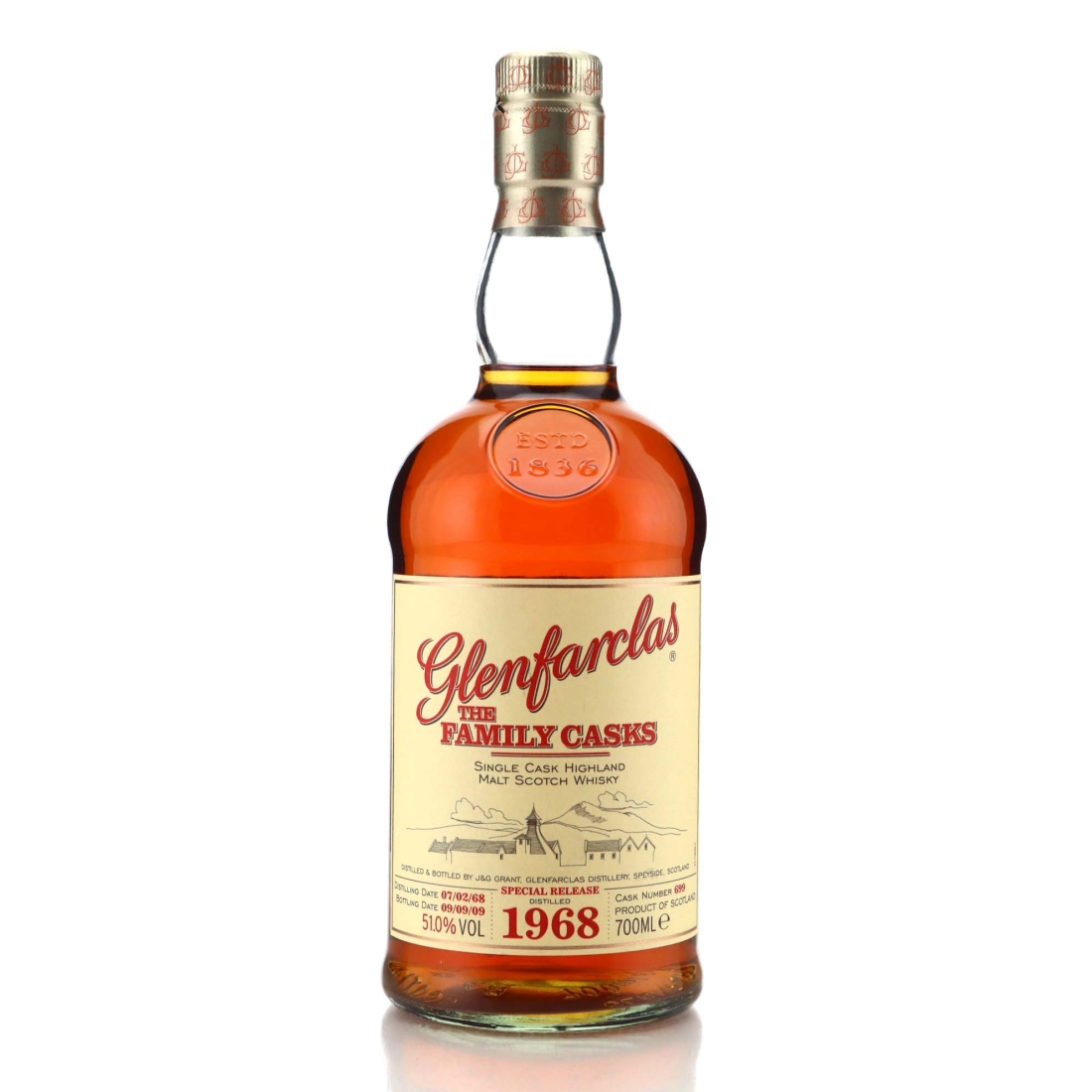 Image for Glenfarclas 1968 Family Casks Special Release
