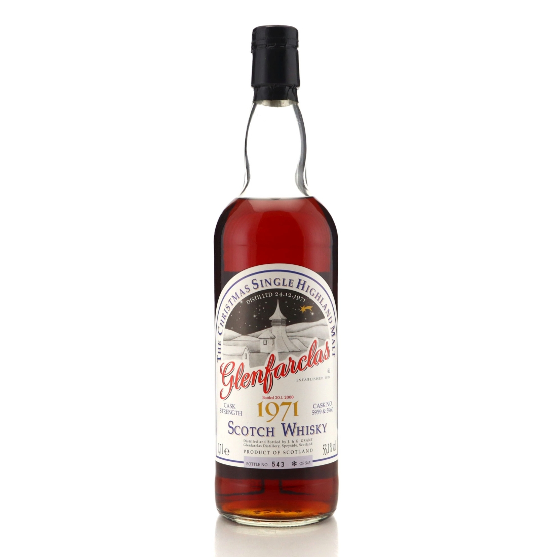 Image for Glenfarclas 1971 Christmas Edition