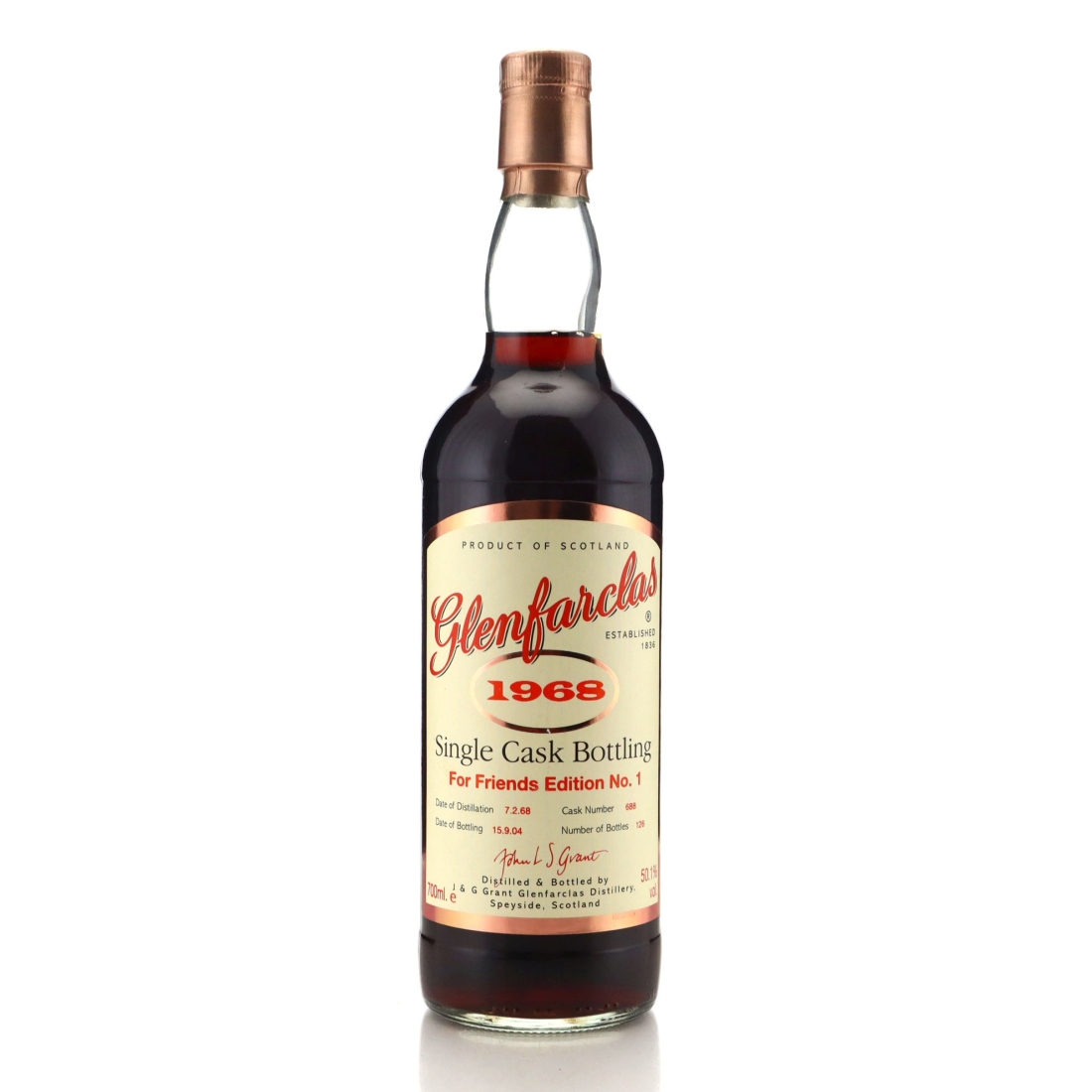 Image for Glenfarclas 1968 For Friends Edition No. 1 