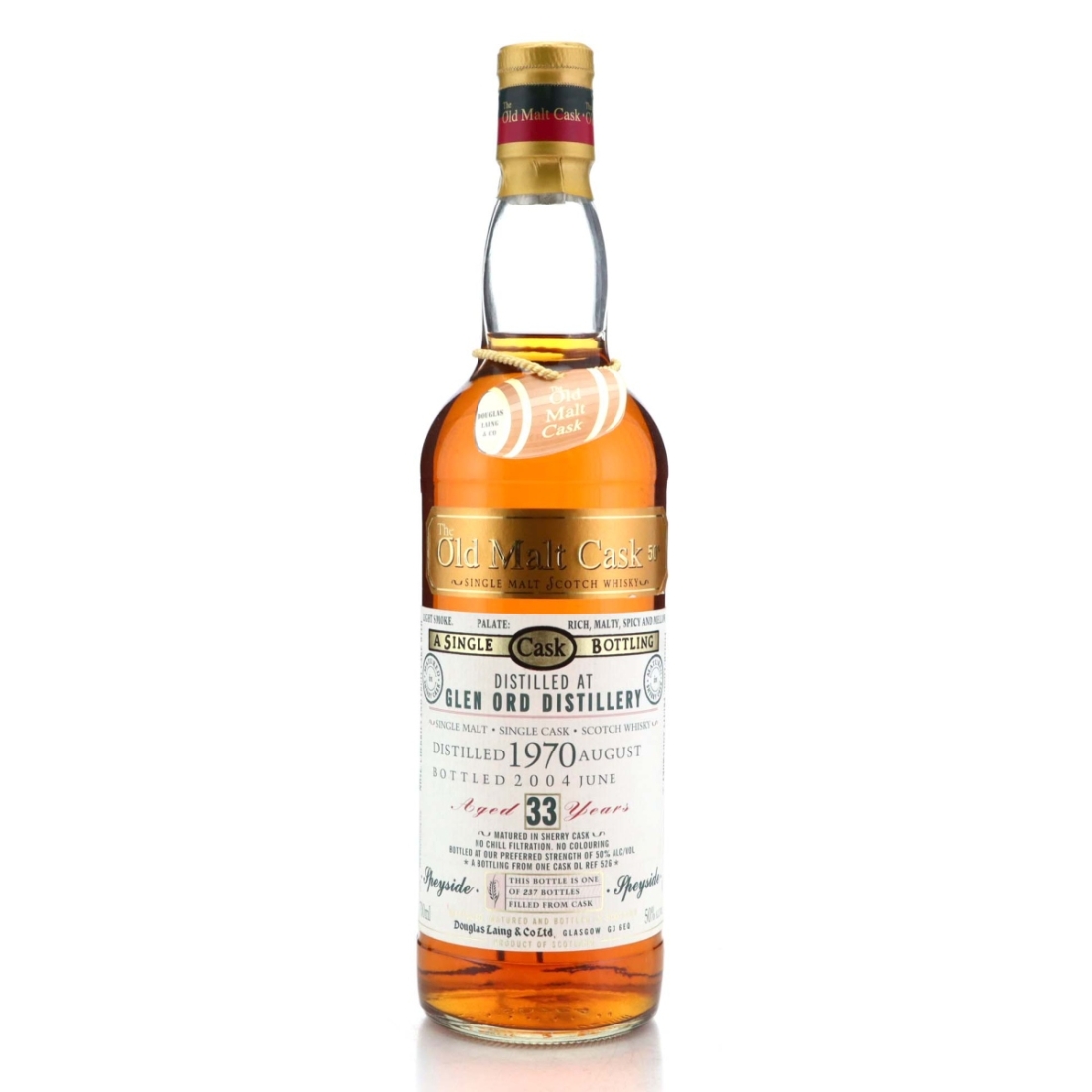 Image for Glen Ord 1970 Old Malt Cask 33 Year Old