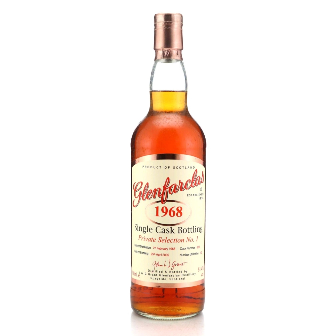 Image for Glenfarclas 1968 Private Selection No. 1