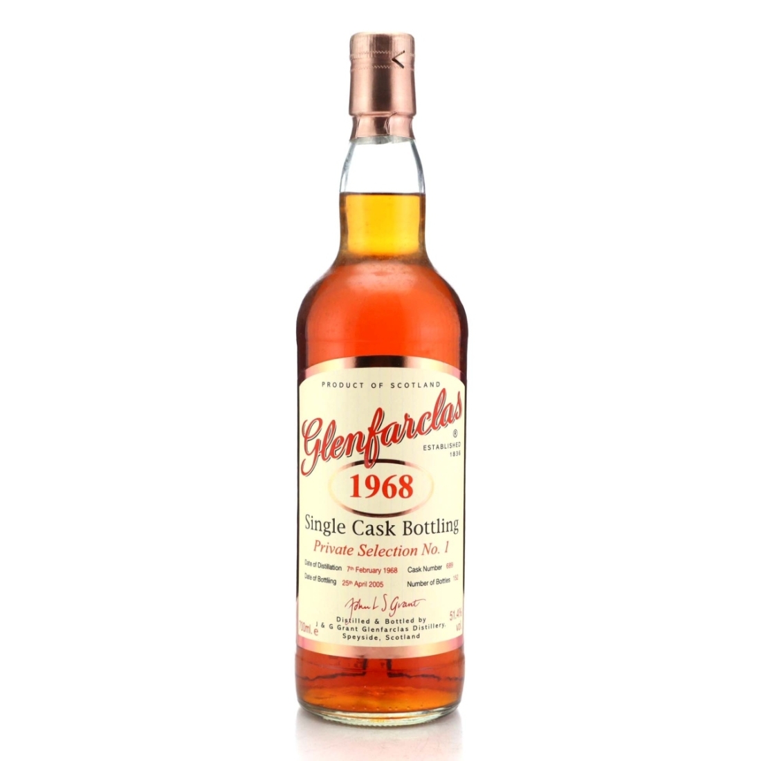Image for Glenfarclas 1968 Private Selection No. 1