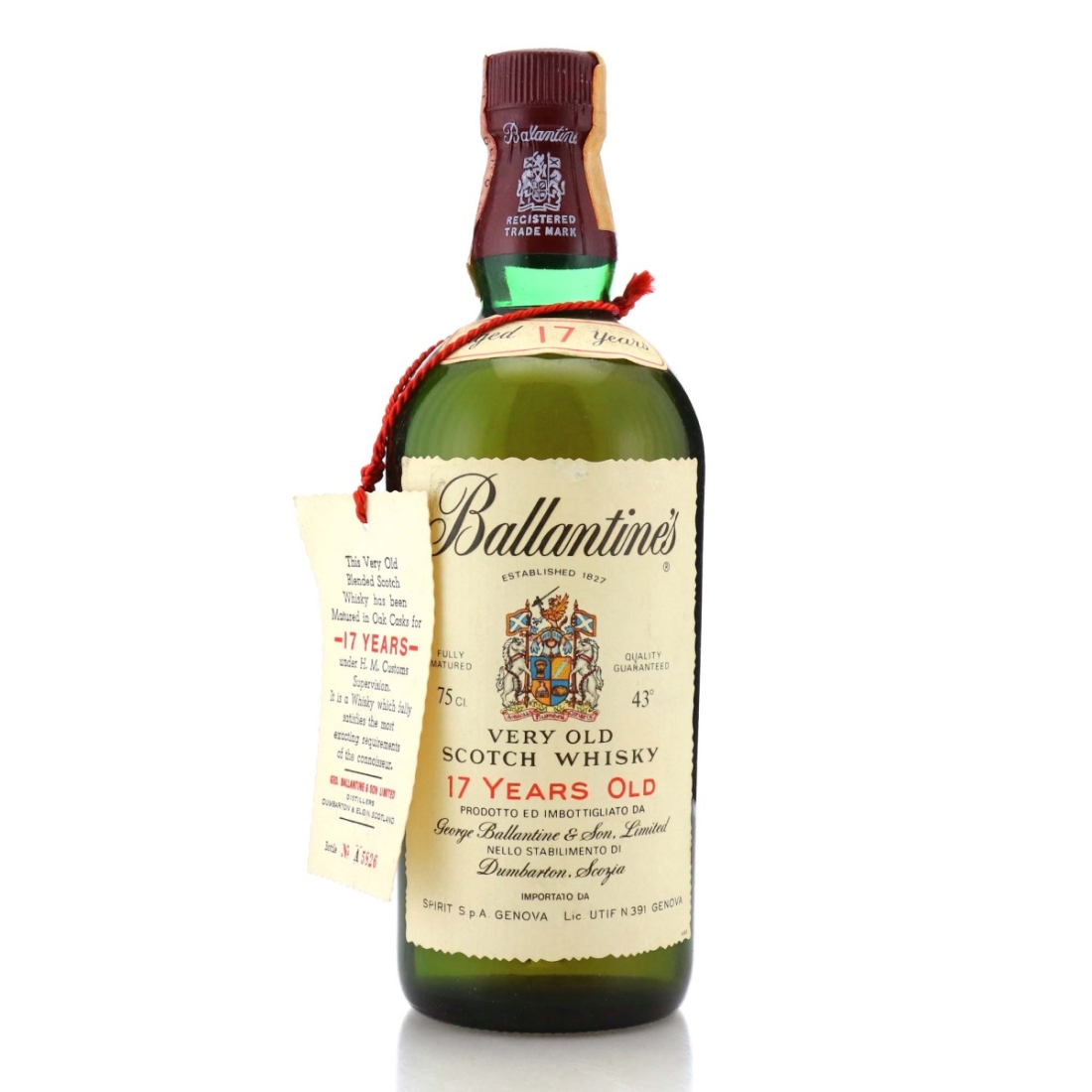 Image for Ballantine's 17 Year Old