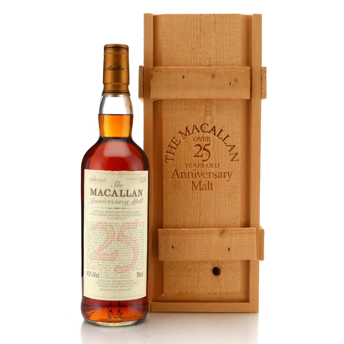 Image for Macallan Anniversary Malt 25 Year Old