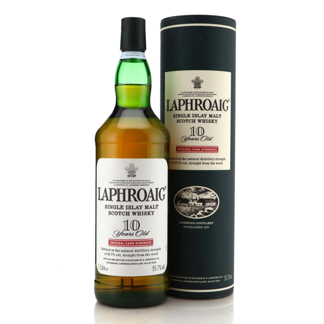 Image for Laphroaig 10 Year Old Original Cask Strength - 55.7%