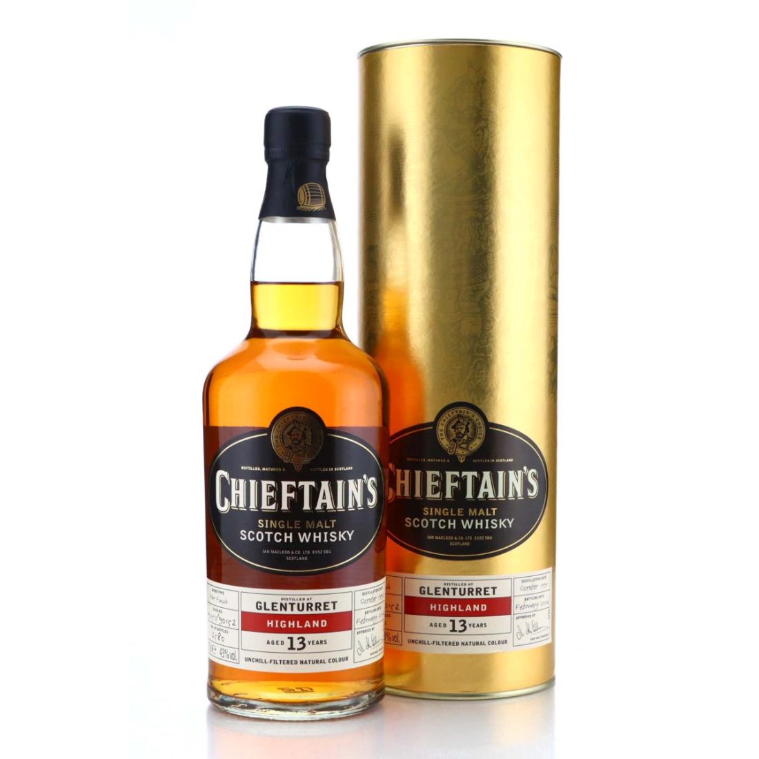Glenturret 1990 Chieftains 13 Year Old