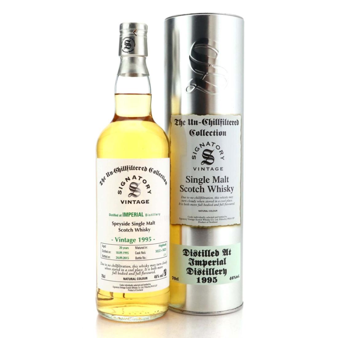 Imperial 1995 Signatory Vintage 20 Year Old