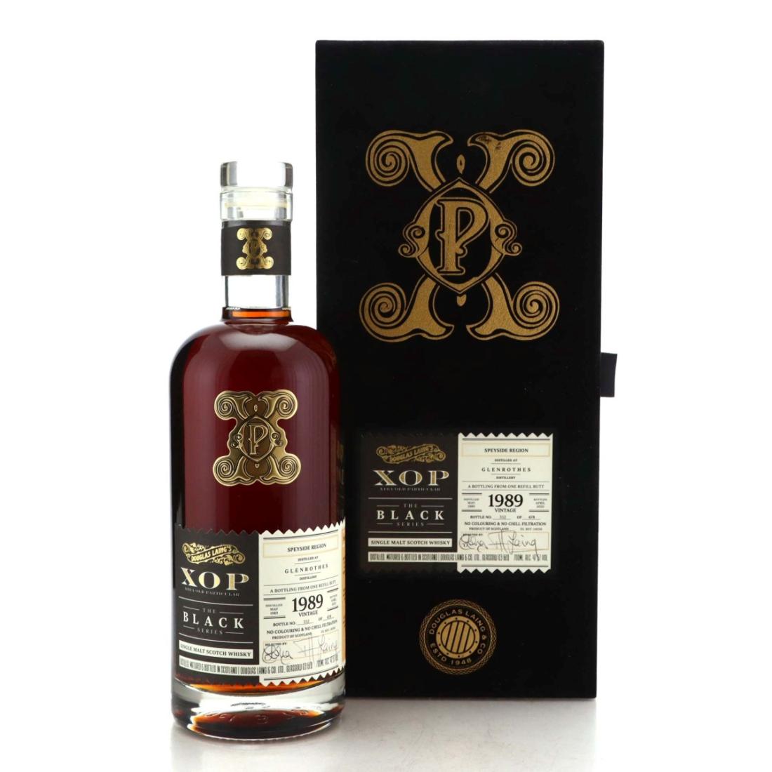 Glenrothes 1989 Douglas Laing XOP Black