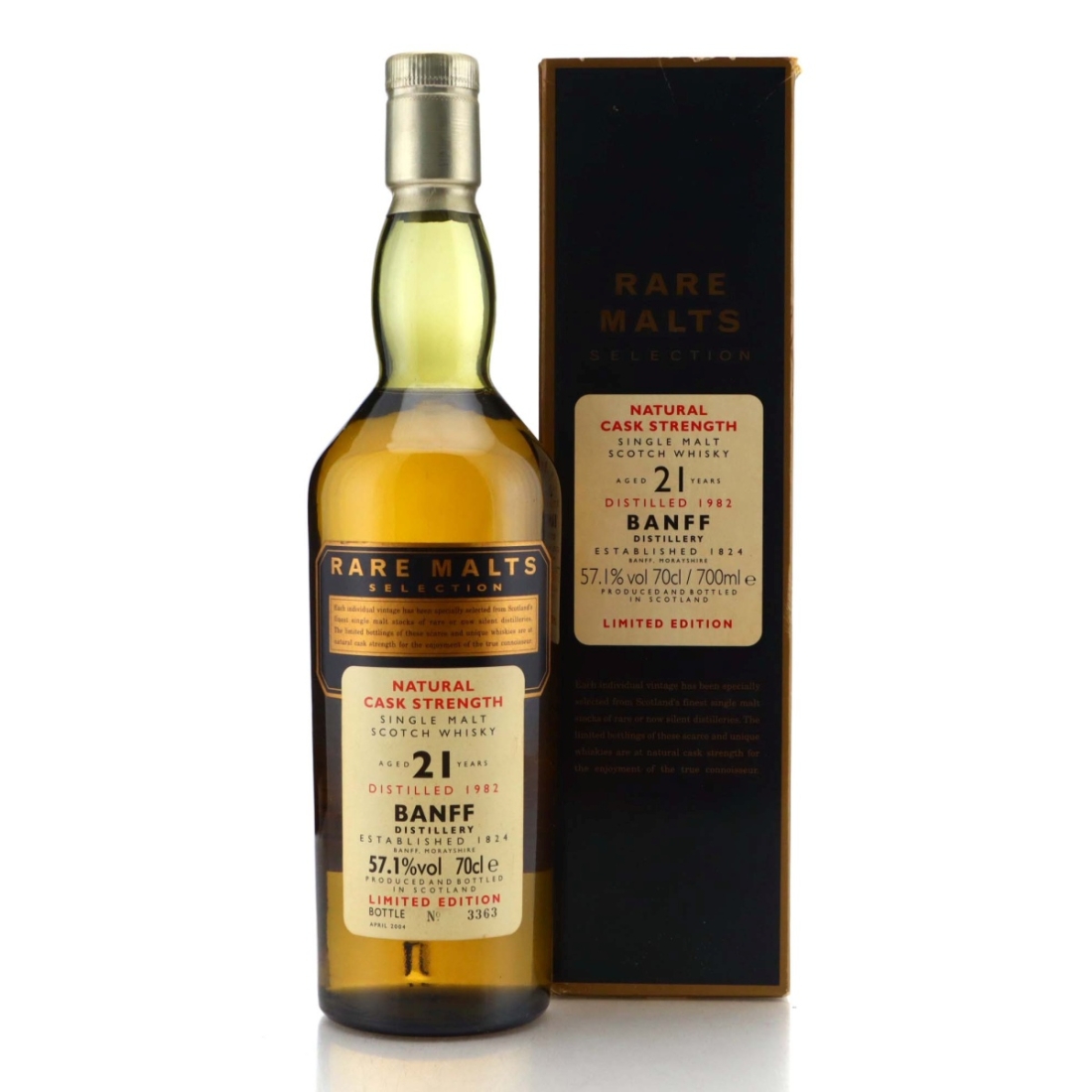 Image for Banff 1982 Rare Malts Selection 21 Year Old