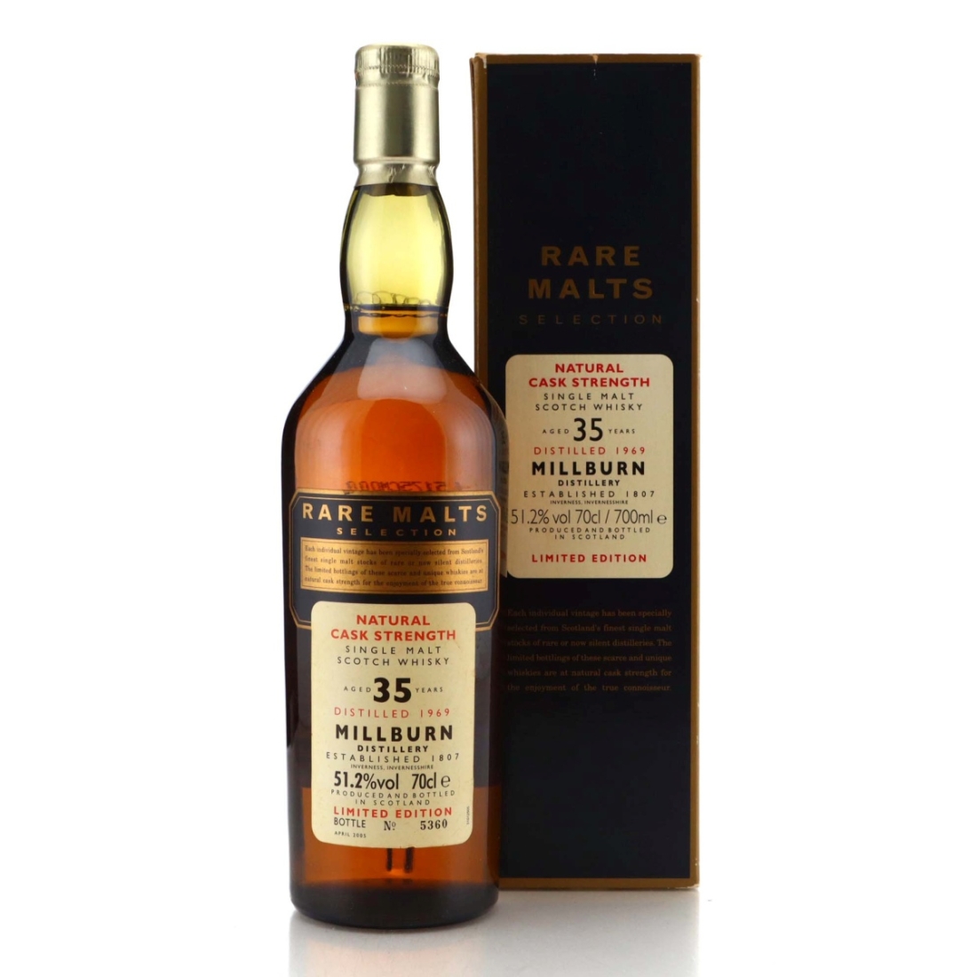 Image for Millburn 1969 Rare Malts Selection 35 Year Old