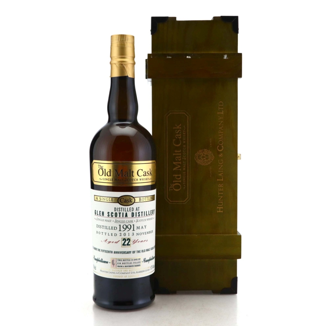 Image for Glen Scotia 1991 The Old Malt Cask 22 Year Old