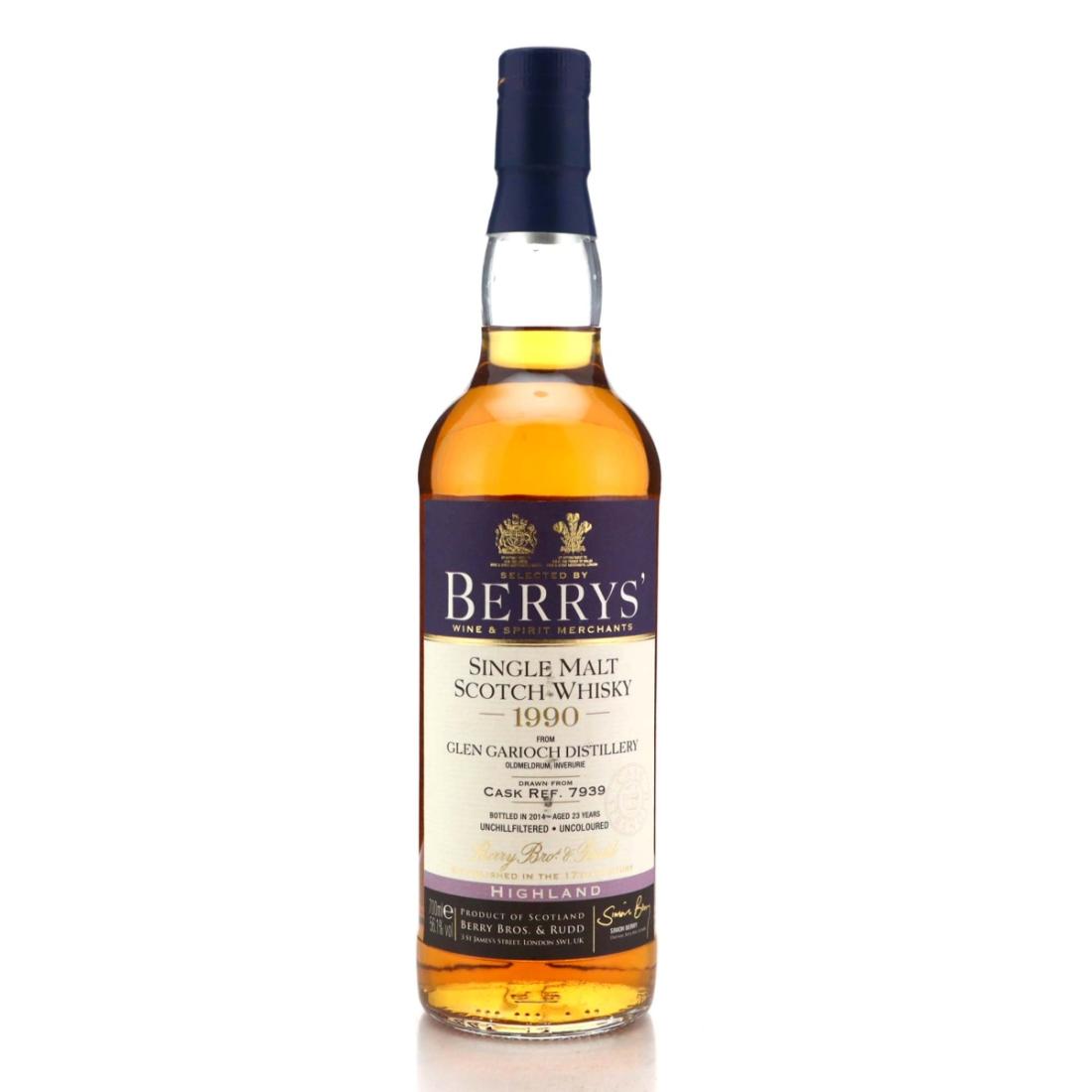 Glen Garioch 1990 Berrys 23 Year Old