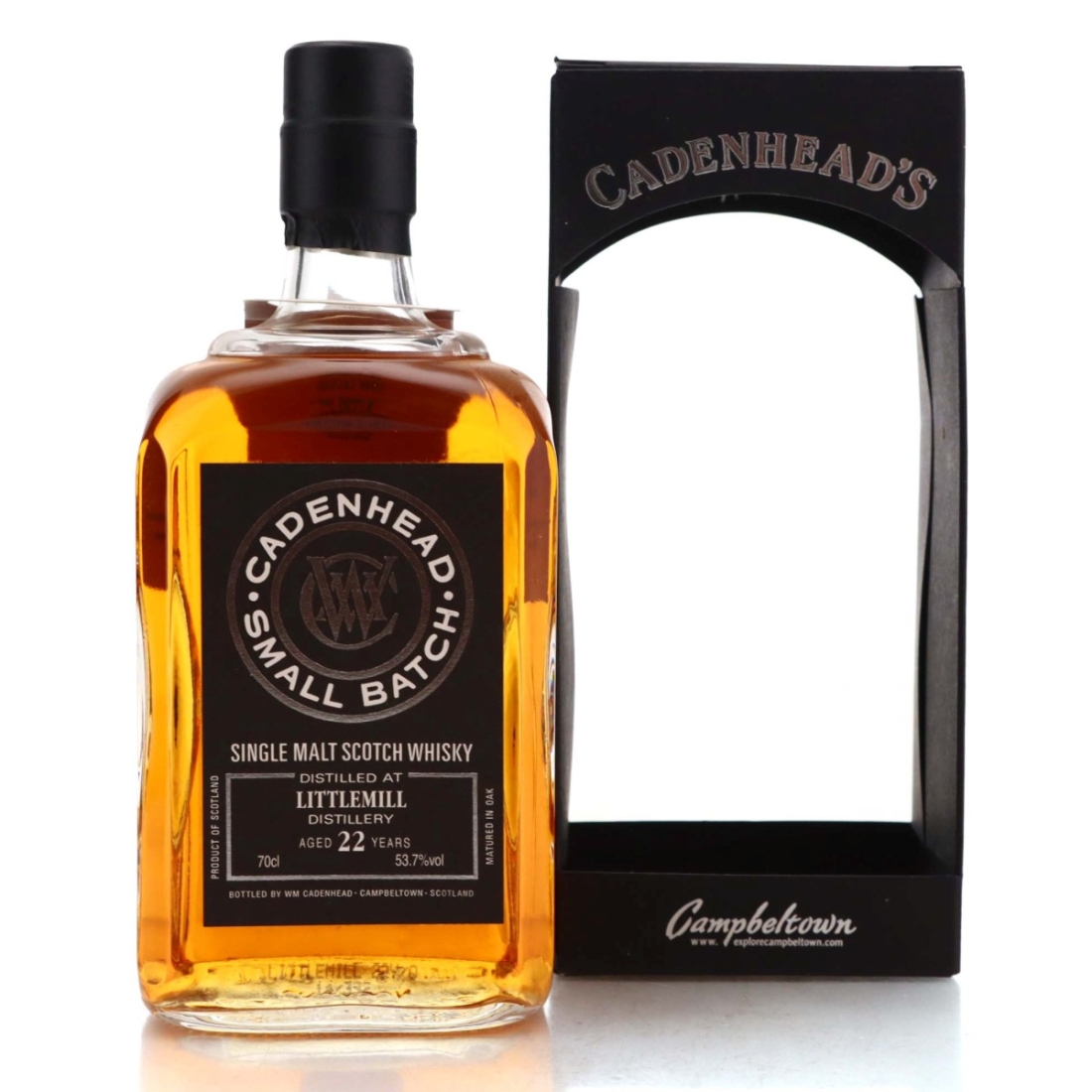 Image for Littlemill 1992 Cadenhead's Small Batch 22 Year Old