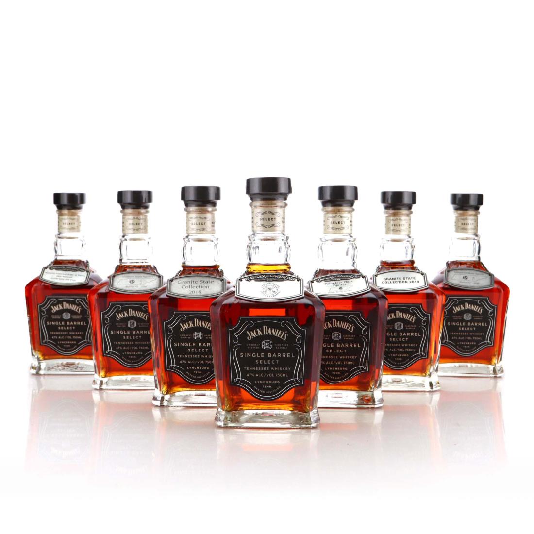 Jack Daniels Single Barrel Select 2018 - 2019 X 7