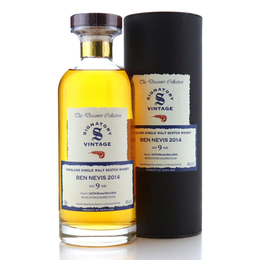 Image for Ben Nevis 2014 Signatory Vintage 9 Year Old Decanter Collection