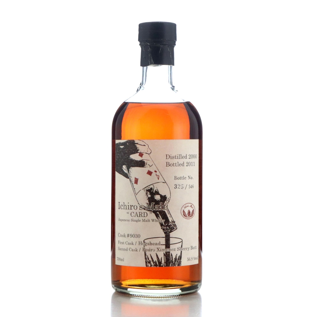 Image for Hanyu 2000 Ichiro's Malt 'Card' #529 / Four of Hearts
