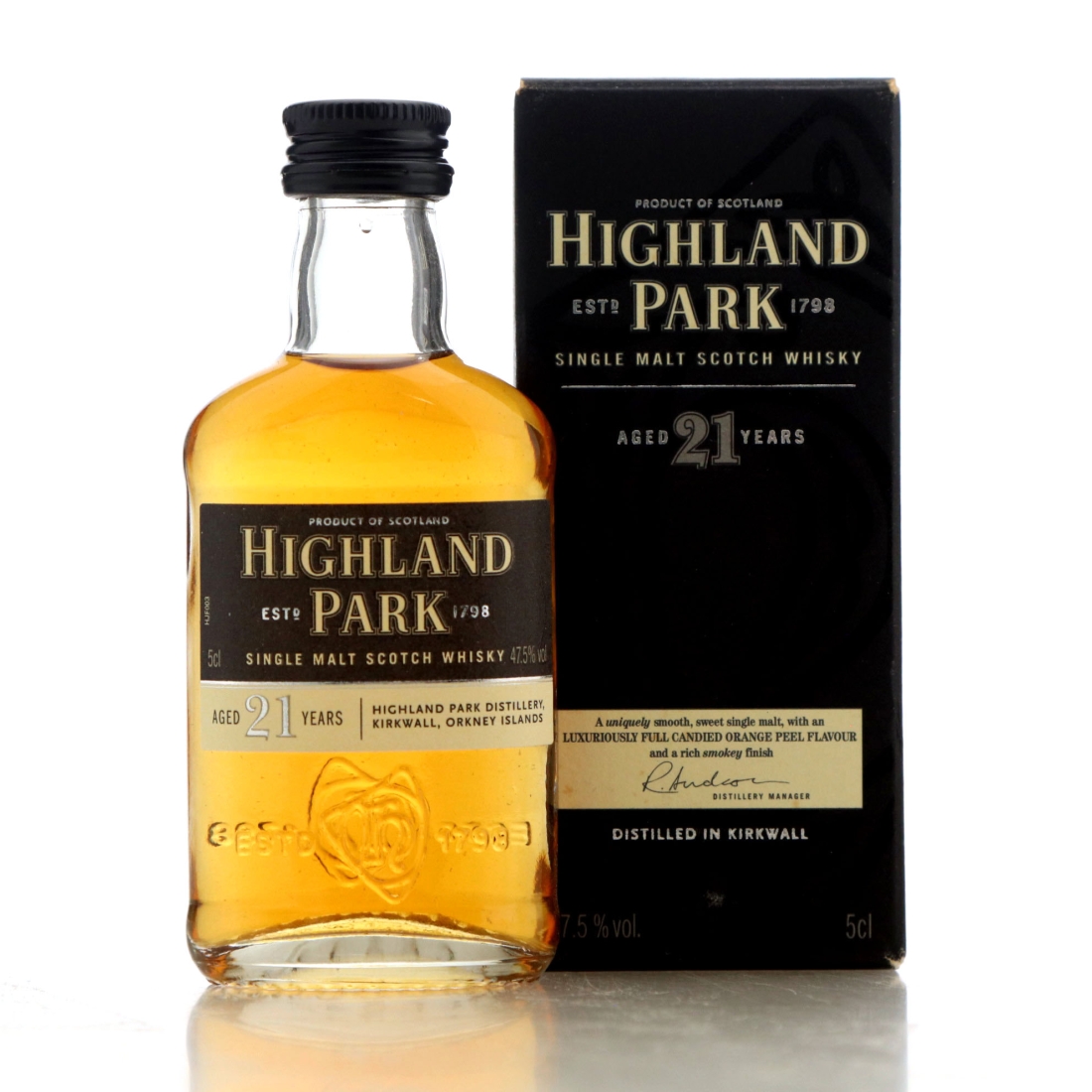 Image for Highland Park 21 Year Old Miniature