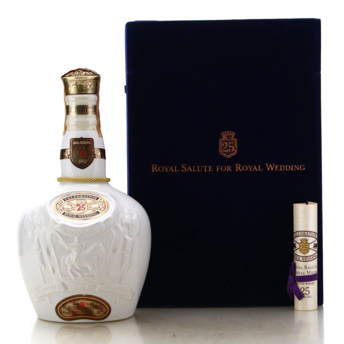 Image for Chivas Royal Salute 25 Year Old for Royal Wedding 1993 - Marriage of Japanese Crown Prince
