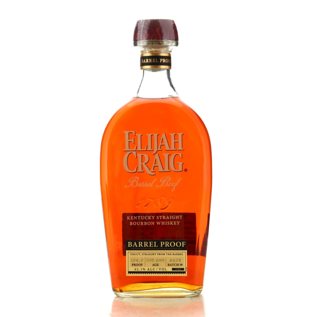 Image for Elijah Craig Barrel Proof Bourbon - Batch #B523