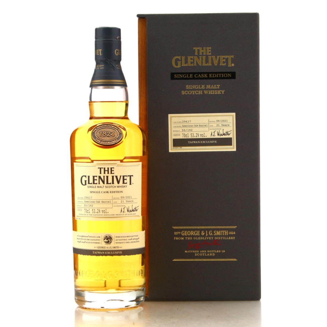 Image for Glenlivet 21 Year Old Single Cask