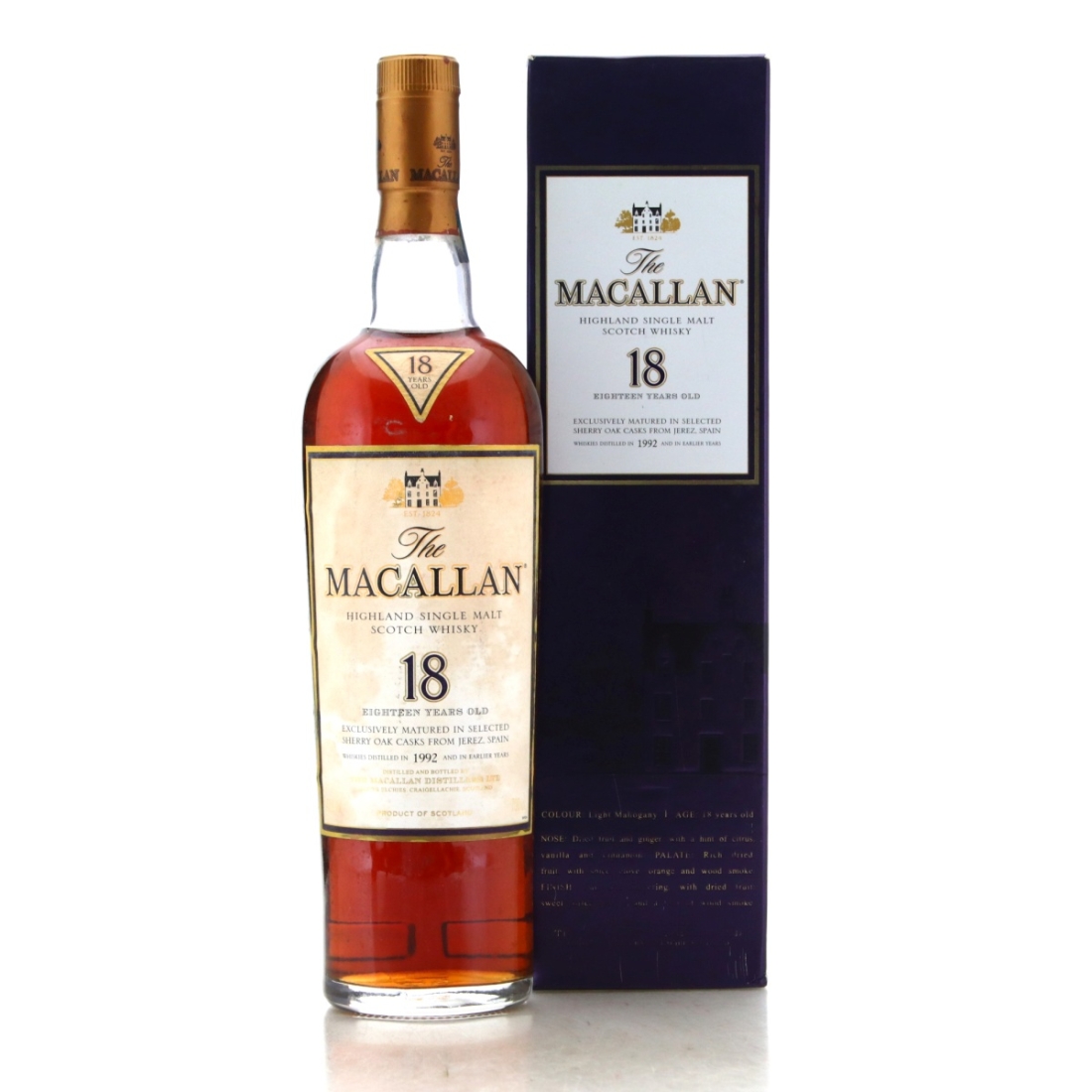 Image for Macallan 1992 18 Year Old