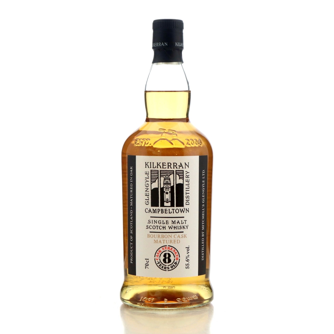 Image for Kilkerran 8 Year Old Cask Strength Bourbon Cask Matured