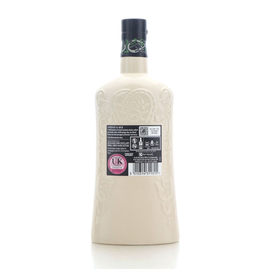 Image for Highland Park Viking Heart 15 Year Old - Ceramic Bottle