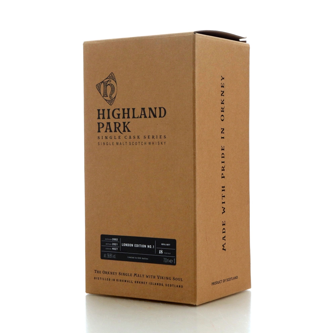 Image for Highland Park 2002 Single Cask 18 Year Old - London Edition No.1
