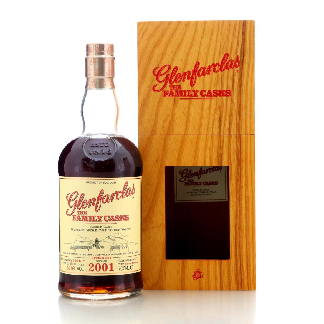 Glenfarclas 2001 Family Cask 2133 Spring 2017
