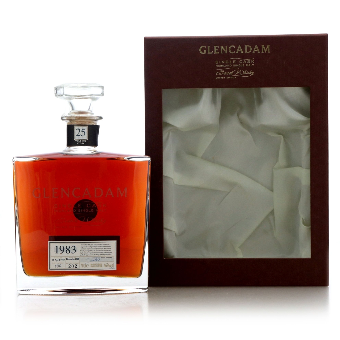 Image for Glencadam 1983 Single Cask 25 Year Old