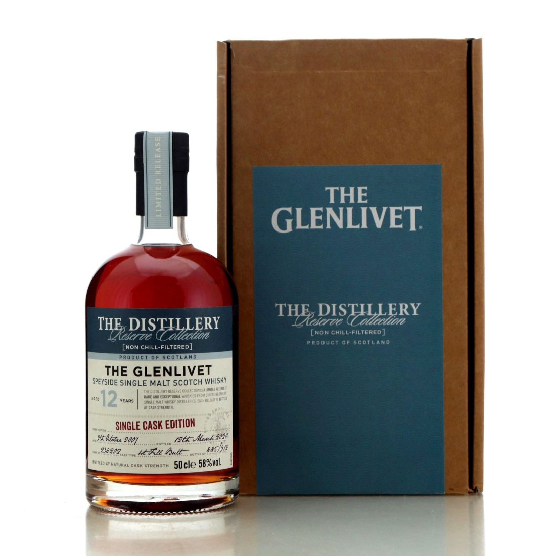 Image for Glenlivet 2007 The Distillery Reserve Collection 12 Year Old