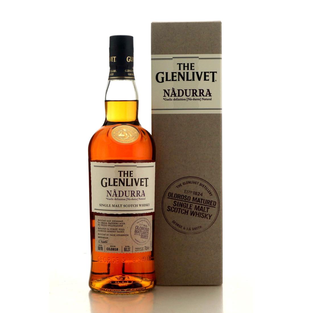 Glenlivet Nadurra Oloroso Matured Batch Ol0818