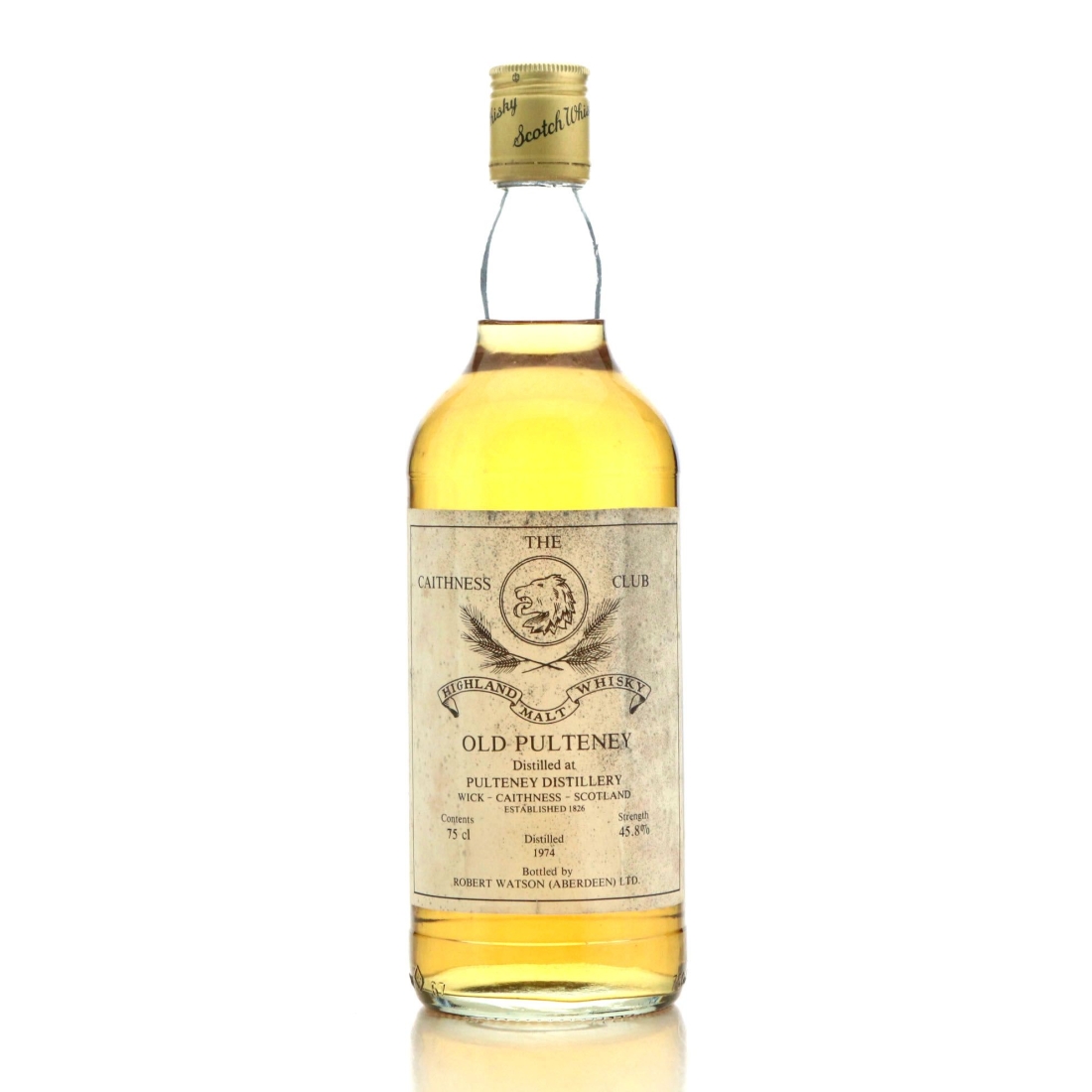 Image for Old Pulteney 1974 Caithness Club Cask Strength