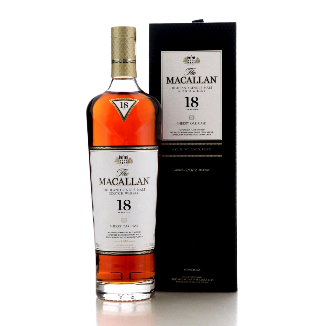 Image for Macallan Sherry Oak Cask 18 Year Old Annual 2022 Release