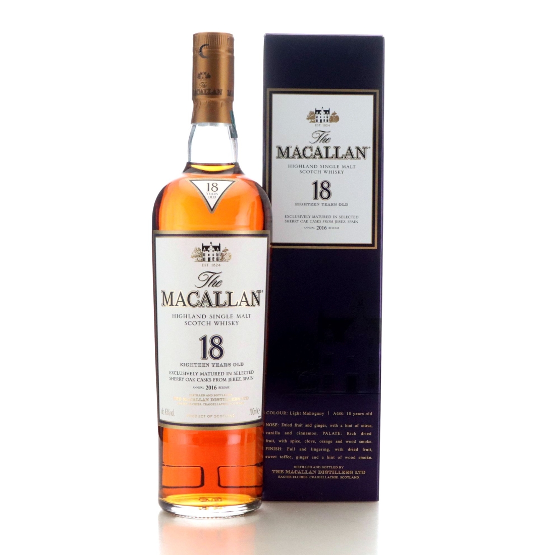 Image for Macallan 18 Year Old Annual 2016 Release