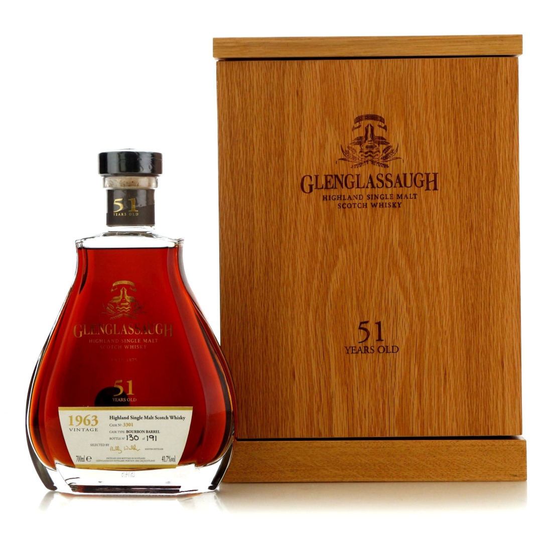 Image for Glenglassaugh 1963 Single Cask 51 Year Old