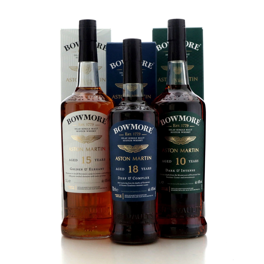 Image for Bowmore Aston Martin Editions 1-3