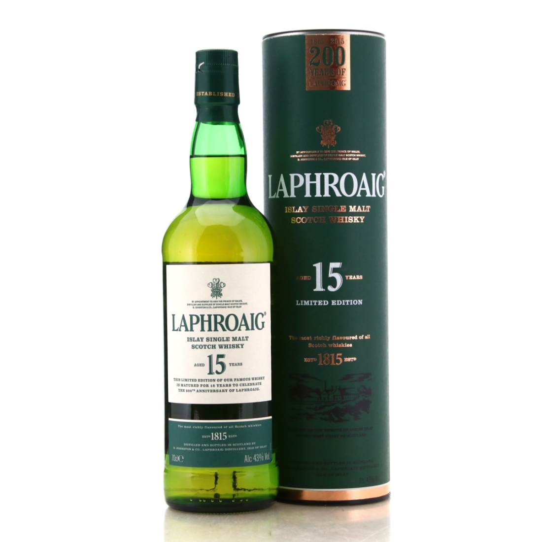 Image for Laphroaig 15 Year Old 200th Anniversary