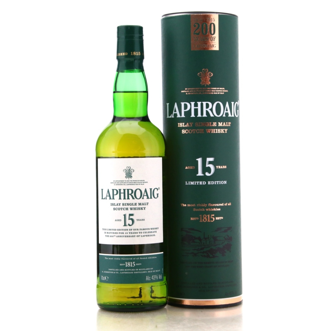 Image for Laphroaig 15 Year Old 200th Anniversary