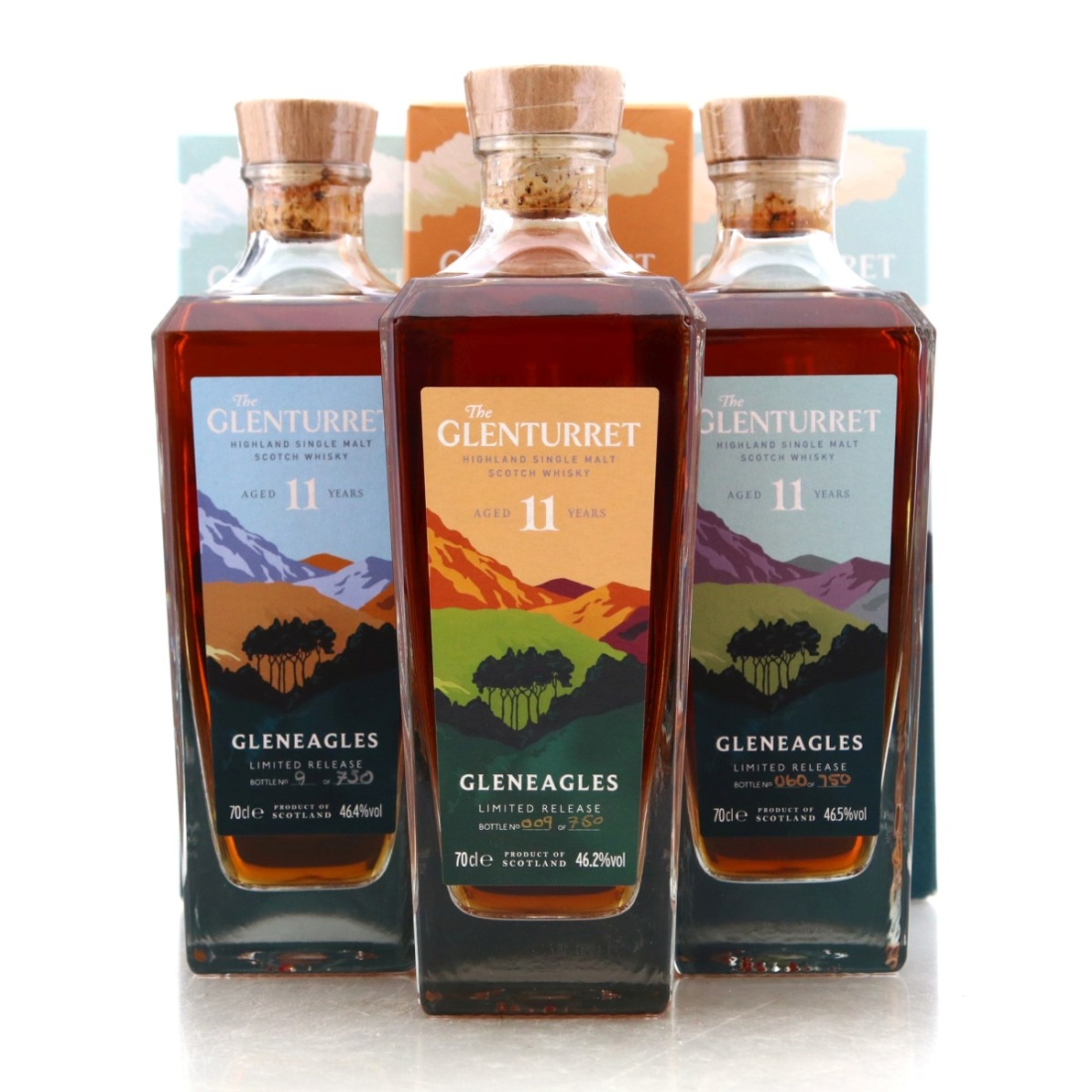 Image for Glenturret 11 Year Old Gleneagles Trilogy x 3