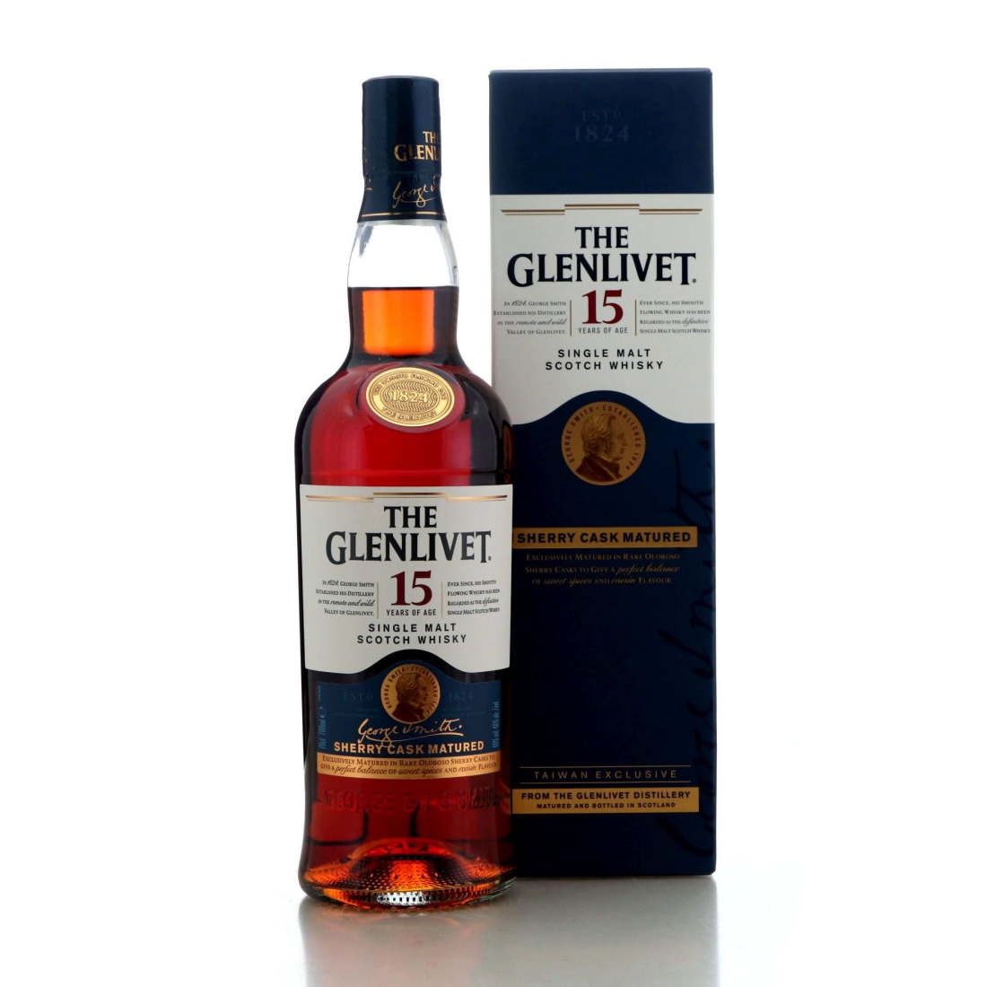 Image for Glenlivet 15 Year Old Sherry Cask / Taiwan
