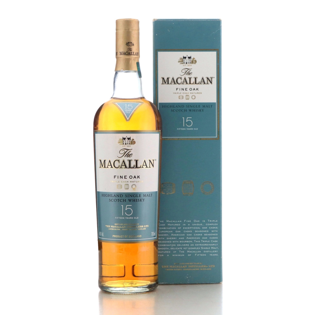 Image for Macallan Fine Oak 15 Year Old