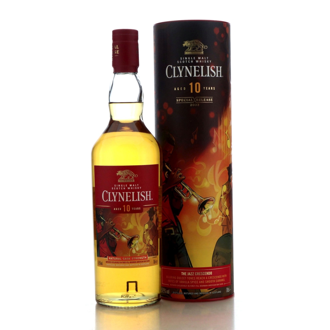 Image for Clynelish 10 Year Old Natural Cask Strength - The Jazz Crescendo